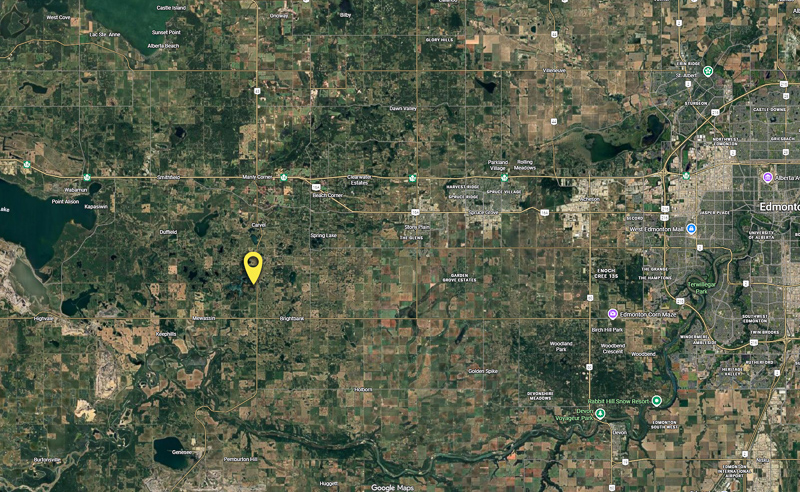 The Summit at Jackfish Lake is located close to Edmonton